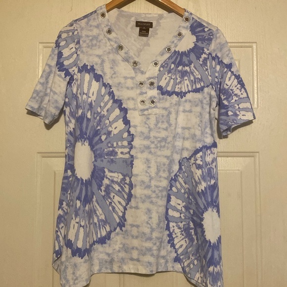 Multiples Tops - Multiple‎ Short Sleeve Top